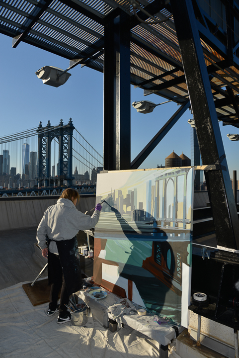 Michelle-AUBOIRON-Brooklyn-Boogie-peinture-live-2022-10