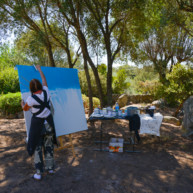 Michelle-AUBOIRON-En-Corse-peinture-live-2020-1 thumbnail