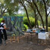 Michelle-AUBOIRON-En-Corse-peinture-live-2020-4 thumbnail