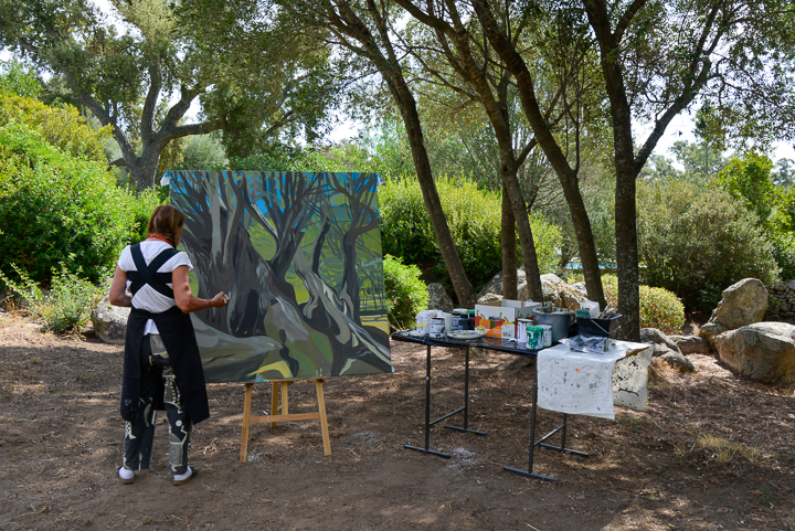 Michelle-AUBOIRON-En-Corse-peinture-live-2020-4