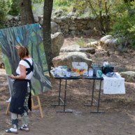 Michelle-AUBOIRON-En-Corse-peinture-live-2020-3 thumbnail